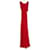 Alexander McQueen Draped Chiffon Gown in Fuchsia Pink Silk  ref.954935