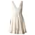 Sandro Paris Bliss Häkelärmelloses Kleid aus weißer Baumwolle Polyester  ref.954946