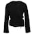 Ba&Sh Wrap Top in Black Polyester  ref.954948