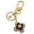 LOUIS VUITTON Porte Clés Blooming Flower BB Key Holder Rose M63085 LV Auth hk723 Toile Monogramme  ref.955097