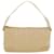 CHANEL Choco Bar Shoulder Bag Canvas Beige CC Auth bs5780 Cloth  ref.955104