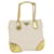 PRADA Chain Shoulder Bag Nylon White Gold Auth 44147 Golden  ref.955144