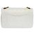Mademoiselle Sac Chanel Timeless/Classico in Pelle Bianca - 1212511990 Bianco - vista 2