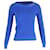 Lauren Ralph Lauren Yaminah Long Sleeve Knit Jumper in Blue Cotton  ref.955280