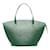 Louis Vuitton Bolsa de couro com alça curta Epi Saint Jacques M52274 em boa condição Verde  ref.955339
