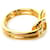 Ring Hermès Golden Metal  ref.955461