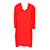 Claudie Pierlot robe Red Polyester  ref.955697