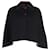 Manteau poncho Missoni boutonné sur le devant en laine noire  ref.955704