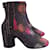 Maison Martin Margiela Maison Margiela Raindrops Printed Ankle Boots in Multicolor Leather Multiple colors  ref.955734