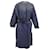 Zadig & Voltaire Belted Coat in Blue Wool  ref.955759