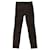 Vince Split-Hem Cropped Pants in Brown Suede  ref.955760