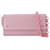 Banner Envelope Wallet on chain - Ganni - Leather - Pink Pony-style calfskin  ref.955796