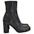 Vêtements Vetements Logo Ankle Boots in Black Leather  ref.955836