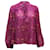 Blusa de seda morada con estampado floral Arnoux de Ulla Johnson  ref.955839