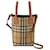 Ls Mn London Bag - Burberry - Leather - Beige Cotton  ref.955875