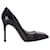 Zapatos de tacón con punta en punta de Miu Miu en cuero negro  ref.955911