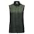 Marni Polka Dot Print Sleeveless Blouse in Olive Green Silk  ref.955949