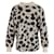 Suéter con estampado animal jacquard en nailon beige y negro Fellyna de Hugo Boss Poliamida Nylon  ref.955964