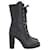 Tod's Lace-Up Platform Boots in Black Leather  ref.955965