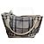 Brook Burberry mittelgroße Einkaufstasche, SKU mit geräuchertem Karomuster 45136 Beige - Ansicht 2