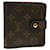 LOUIS VUITTON Monogram Compact zip Wallet M61667 LV Auth 43836 Cloth  ref.956024