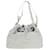 Christian Dior Lady Dior Canage Shoulder Bag Lamb Skin White Auth bs5872  ref.956054