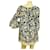 Autre Marque Joyce & Girls Silk Blue Paisley Cream Lace Tunic Kaftan Cover Up Dress taille S Bleu clair  - vue 2
