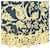 Autre Marque Joyce & Girls Silk Blue Paisley Cream Lace Tunic Kaftan Cover Up Dress taille S Bleu clair  - vue 6