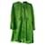 Christian Dior Coats, Outerwear Green Polyester  ref.956137