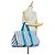 Hermès Hermes Blue Toile H Cannes GM Bianco - vista 10