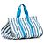 Hermès Hermes Blue Toile H Cannes GM Bianco - vista 2