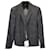Max Mara Single-Breasted Blazer in Grey Wool  ref.956281