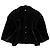 Giacca corta Rick Owens Legaspi in shearling nero