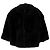 Giacca corta Rick Owens Legaspi in shearling nero - vista 3