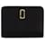 Le portefeuille Mini Compact - Marc Jacobs - Cuir - Noir Veau façon poulain  ref.956347