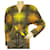 Taglia giacca vintage Thierry Mugler giallo marrone con spalle imbottite in vita 40 Multicolore Lana  ref.956401