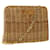 Salvatore Ferragamo Gancini Chain Shoulder Bag straw Brown DO-216175 auth 44271 Leather  ref.956432
