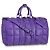 Abbesses Louis Vuitton LV Keepall 50 pelle a sbuffo Porpora
