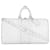 Louis Vuitton LV Keepall 50 Taigarama Blanco Cuero  ref.956528