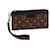 Louis Vuitton LV Dragonne wallet new Brown Cloth  ref.956539