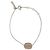 BRACCIALE MORGANNE BELLO CUSCINO FRIANDISE ORO BIANCO 14-17 COLLANA IN QUARZO