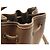 BORSA A MANO IN PELLE MARRONE SALSA SALSA MONOGRAM SECCHIELLO MICHAEL KORS - vista 14