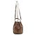 BORSA A MANO IN PELLE MARRONE SALSA SALSA MONOGRAM SECCHIELLO MICHAEL KORS - vista 2