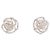 NEUN OHRRINGE VANESSA TUGENDHAFT LA ROSE DIAMANT ODER GOLD OHRRING Silber