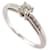 MAUBOUSSIN RING YOU ARE THE SALT OF MY LIFE T50 IN WHITE GOLD AND DIAMONDS RING Silvery  ref.956770