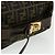 FENDI Zucca Canvas Vanity Pouch Borsa a mano Nylon Marrone Nero Auth tb667 - vista 8