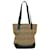 BURBERRY Shoulder Bag PVC Leather Beige Brown Auth 44154 Cloth  ref.956875