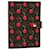 LOUIS VUITTON Monogram Cherry Agenda PM Day Planner Cover R21023 LV Auth 44516EN Roja Monograma  ref.956876