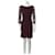 Diane Von Furstenberg DvF Zarita lace dress in burgundy Purple Prune  ref.956922