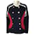 ***Louis Vuitton Mohair Jacket Black White Red Multiple colors Wool Nylon  ref.956982